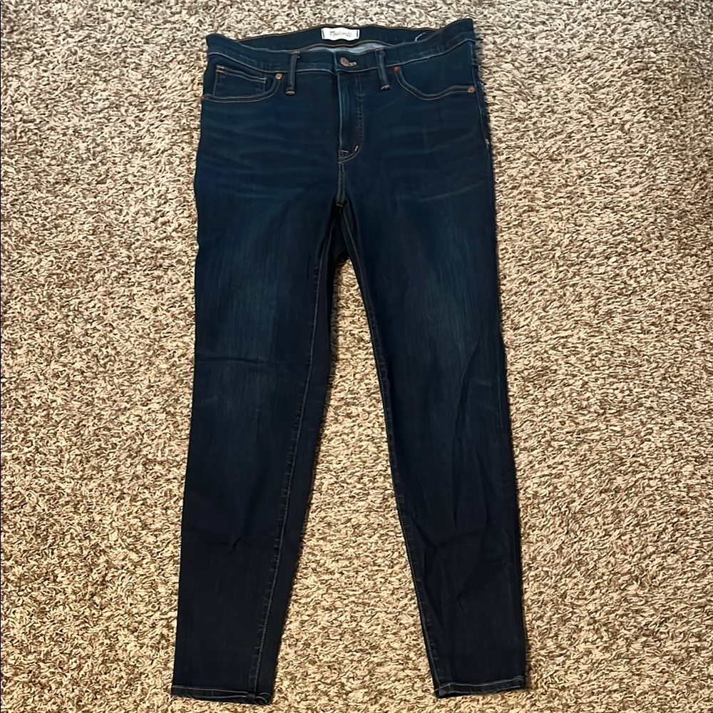 Madewell Women's Dark Blue Jeans